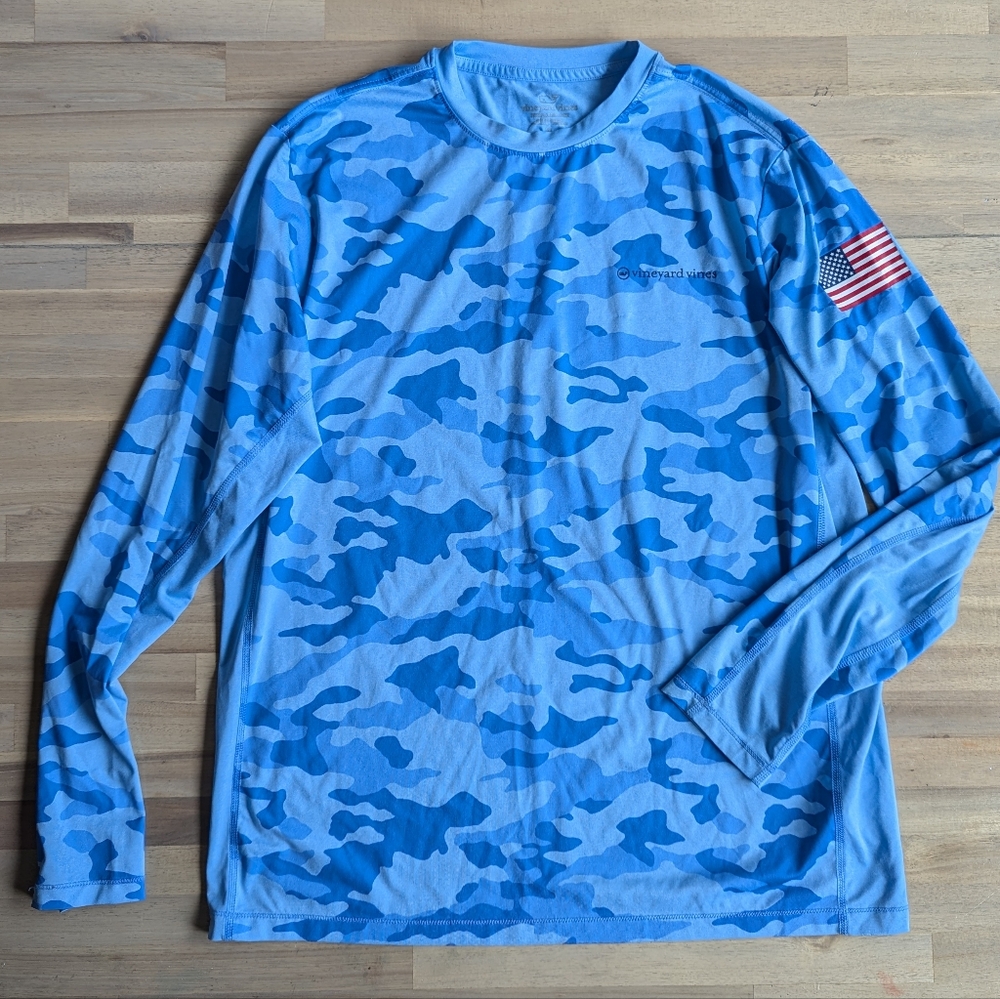 Vineyard Vines Long‎ Sleeve Performance Tee